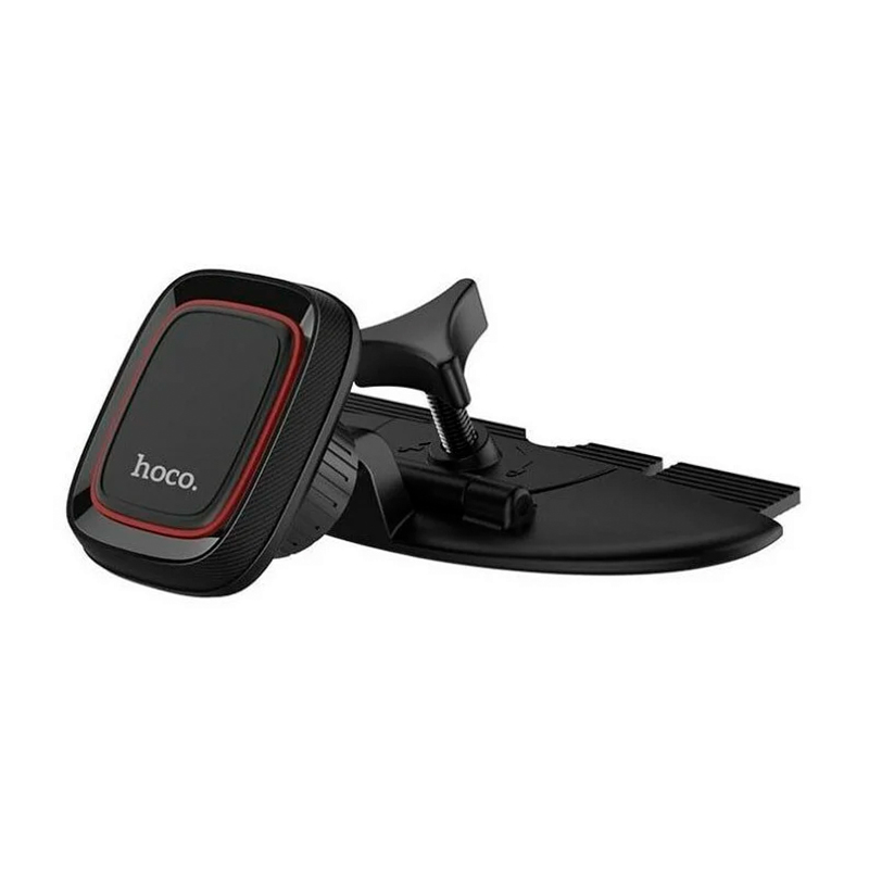 Автомобильный держатель магнитный Hoco CA25 (CD Port), чёрный - 1