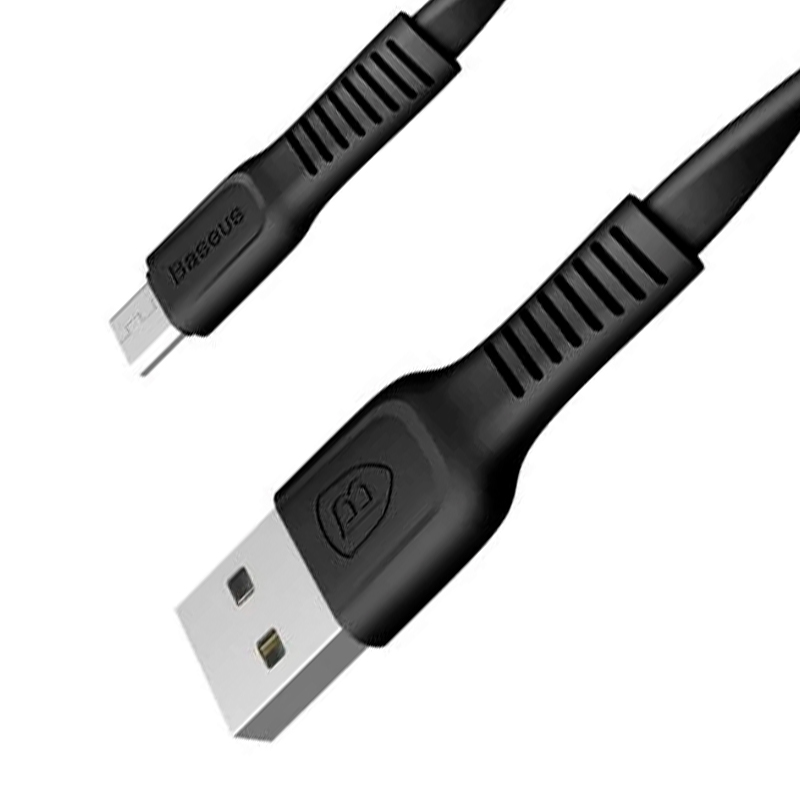 Дата-кабель Baseus Tough Series Micro 1 м, чёрный - 1