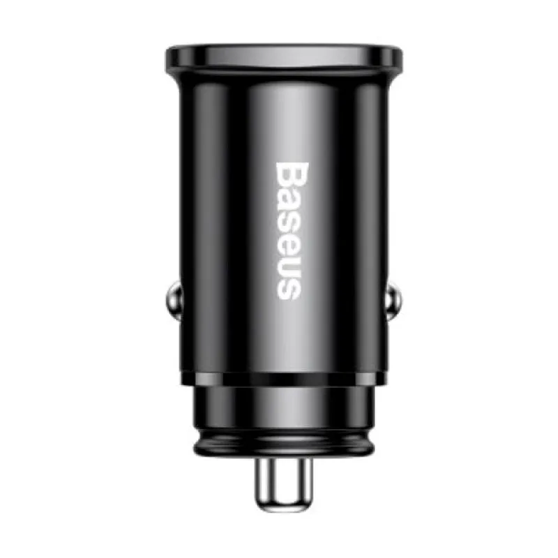 Автомобильное зарядное устройство Baseus Square metal A+C 30 Вт - 1