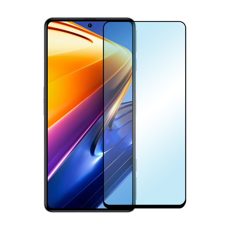 Защитное стекло 3D Classic для Xiaomi Poco F4 GT, черная рамка - 1