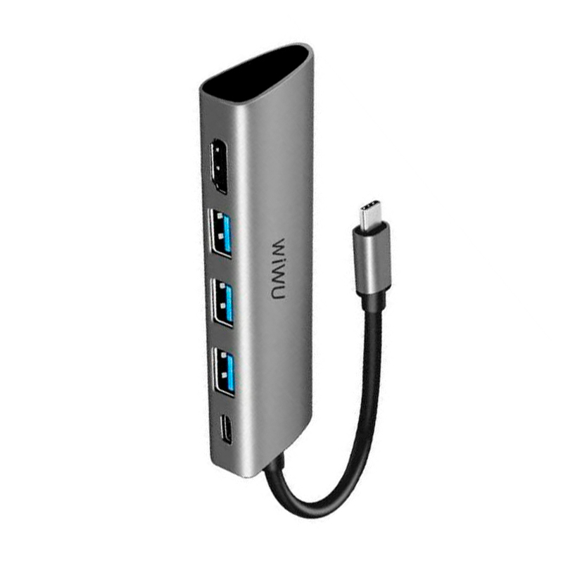 Адаптер-разветвитель для компьютера WIWU Alpha A531H (5в1) - 1