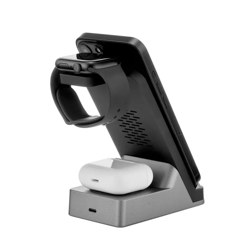 Беспроводное зарядное устройство Rocket Stand 3 in 1 30 Вт - 3
