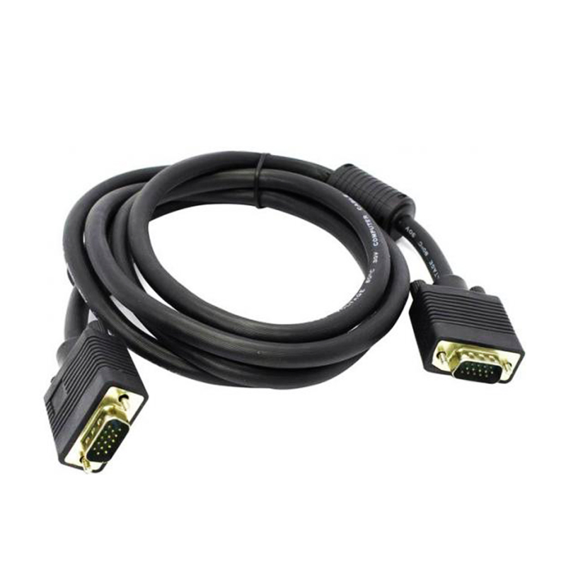 Кабель VGA - VGA 1 м, чёрный - 1