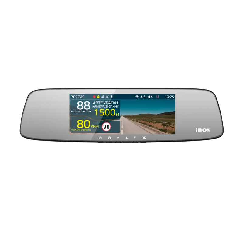 Видеорегистратор iBOX Rover WiFi GPS Dual - 1