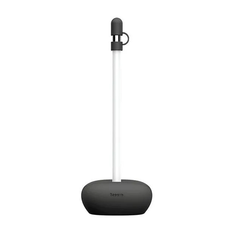 Держатель-подставка Baseus Silicone holder for Apple Pencil, чёрный - 1