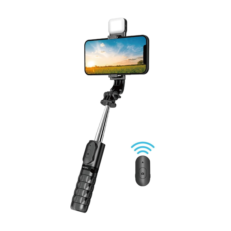 Монопод-штатив WIWU Fill Light Tripod Selfie Stick WI-SE002 - 1