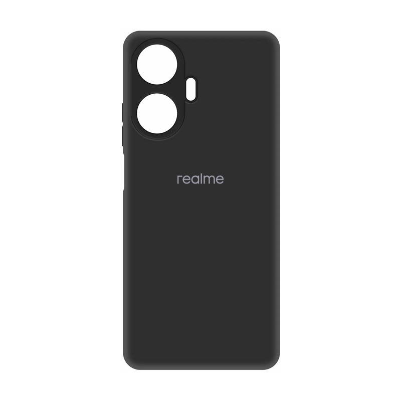 Клип-кейс (накладка) Silicone cover закрытый для Realme C55 - 1