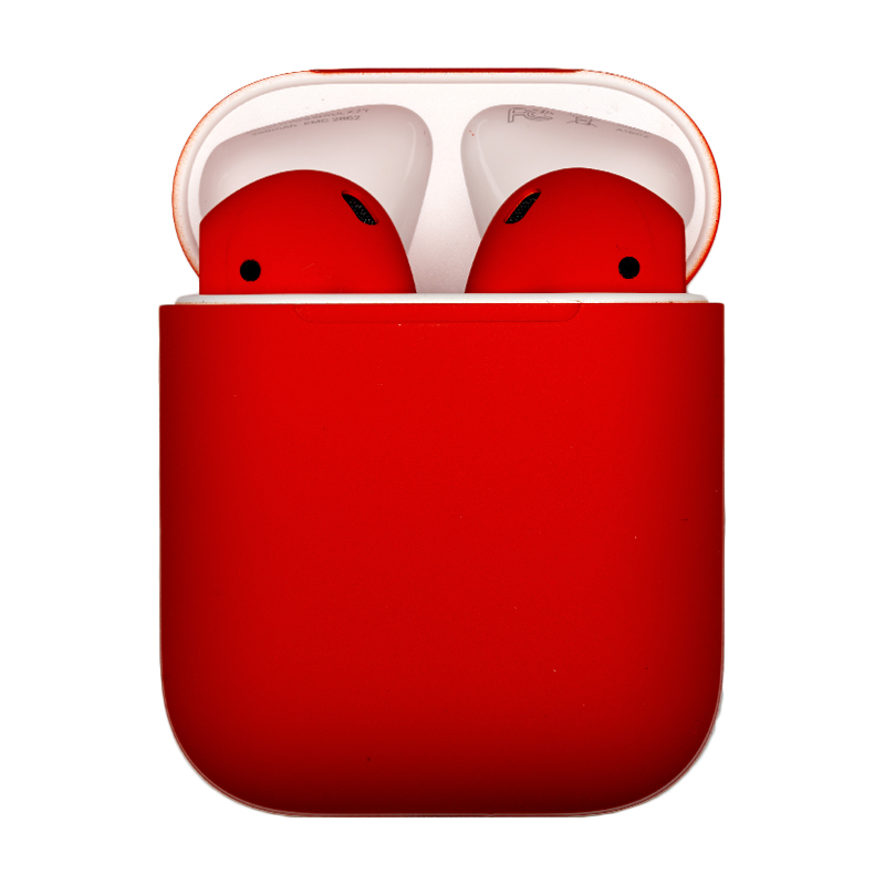 Беспроводные наушники Apple AirPods 2 с зарядным футляром - 1