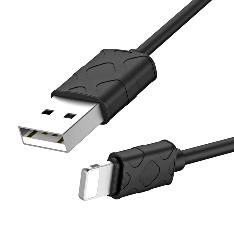 Дата-кабель Baseus Yaven Lightning 1 м, чёрный - 1