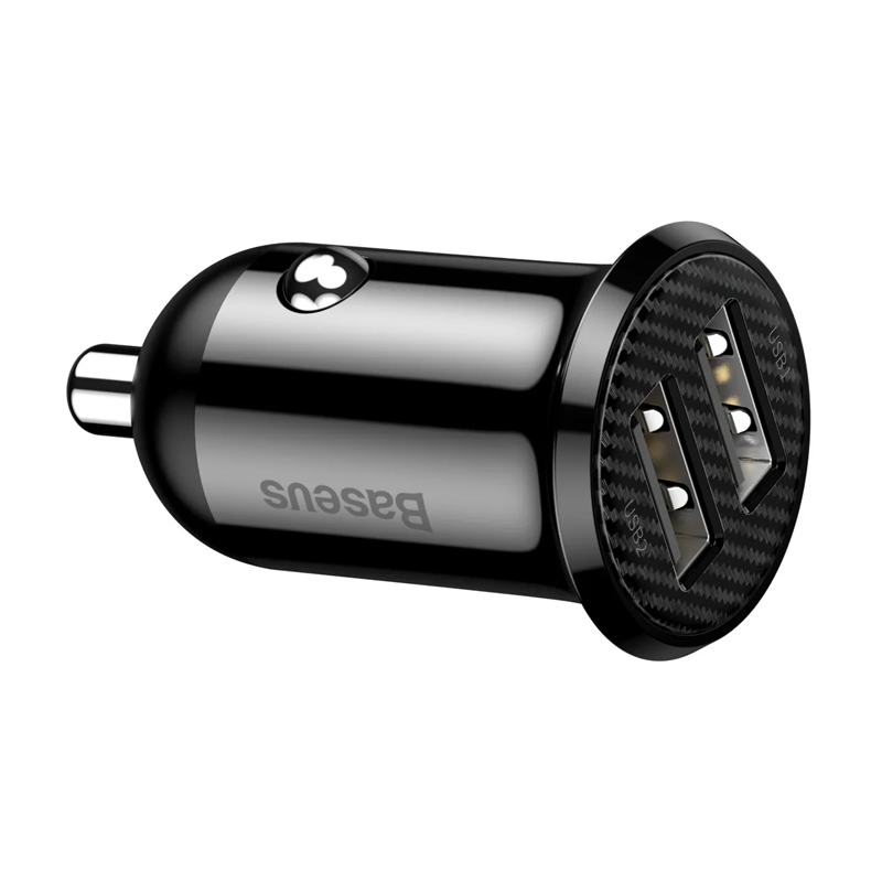 Автомобильное зарядное устройство Baseus Grain Pro A+A 24 Вт - 3