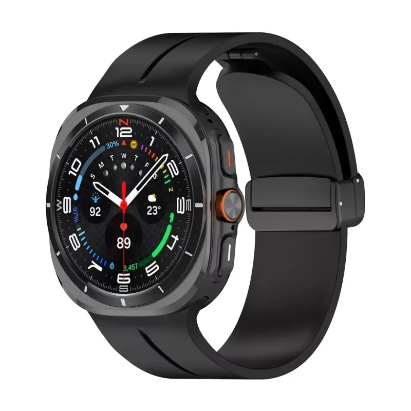 Ремешок D-Buckle для Samsung Galaxy Watch Ultra силикон - 1