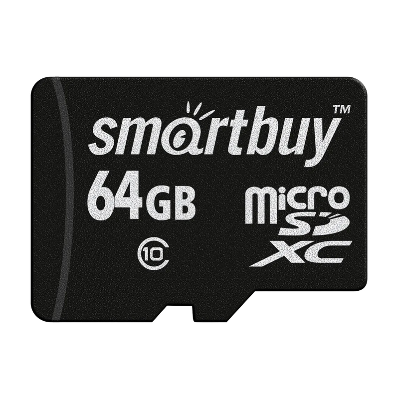 Карта памяти SmartBuy SB64GBSDCL10-00LE (без адаптера), 64 ГБ - 1
