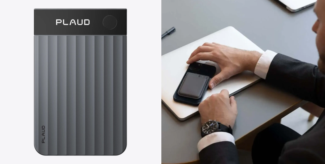 Умный диктофон Plaud Note 64 ГБ серебристый Умный диктофон Plaud Note 64 ГБ серебристый - 4
