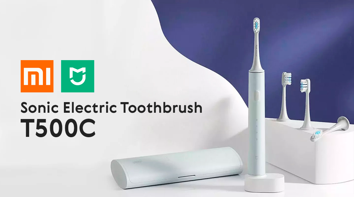 Электрическая зубная щетка Xiaomi Mijia Sonic Electric Toothbrush T500C голубой Электрическая зубная щетка Xiaomi Mijia Sonic Electric Toothbrush T500C голубой - 1
