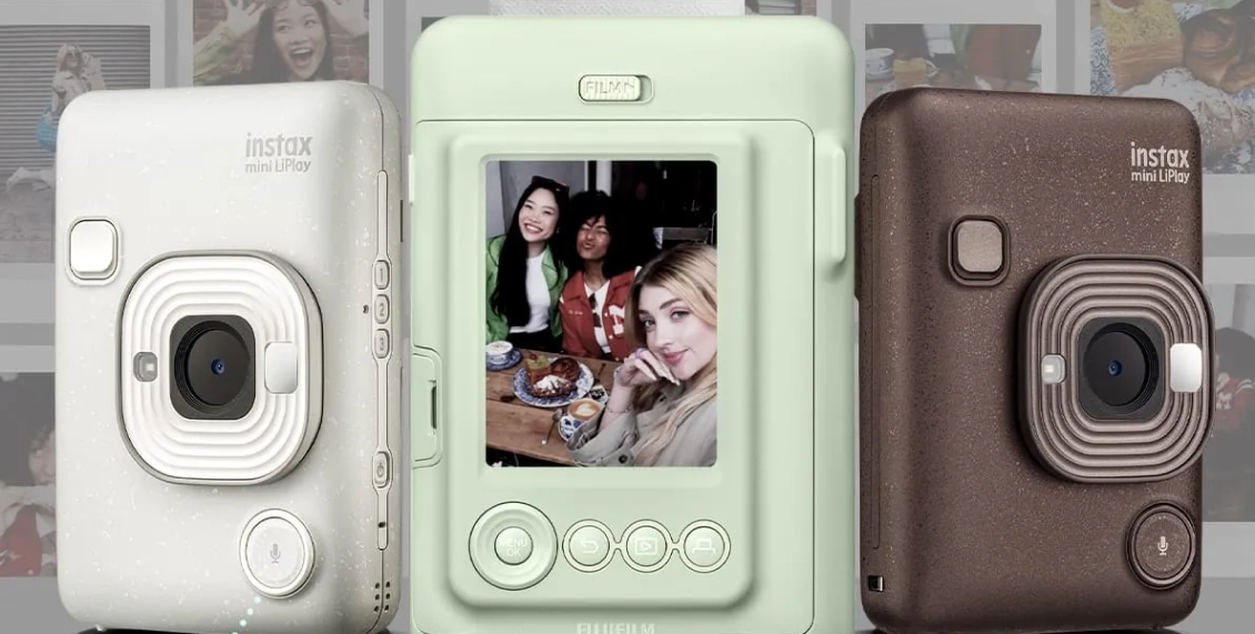 Фотоаппарат моментальной печати Fujifilm Instax Mini LiPlay Hybrid бронзовый Фотоаппарат моментальной печати Fujifilm Instax Mini LiPlay Hybrid бронзовый - 1