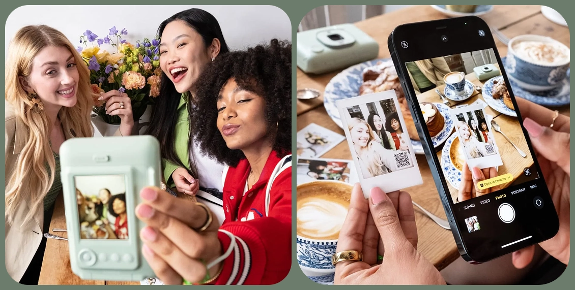Фотоаппарат моментальной печати Fujifilm Instax Mini LiPlay Hybrid бронзовый Фотоаппарат моментальной печати Fujifilm Instax Mini LiPlay Hybrid бронзовый - 1