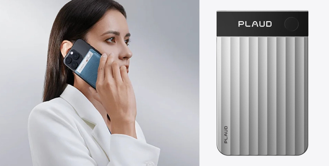 Умный диктофон Plaud Note 64 ГБ серебристый Умный диктофон Plaud Note 64 ГБ серебристый - 2