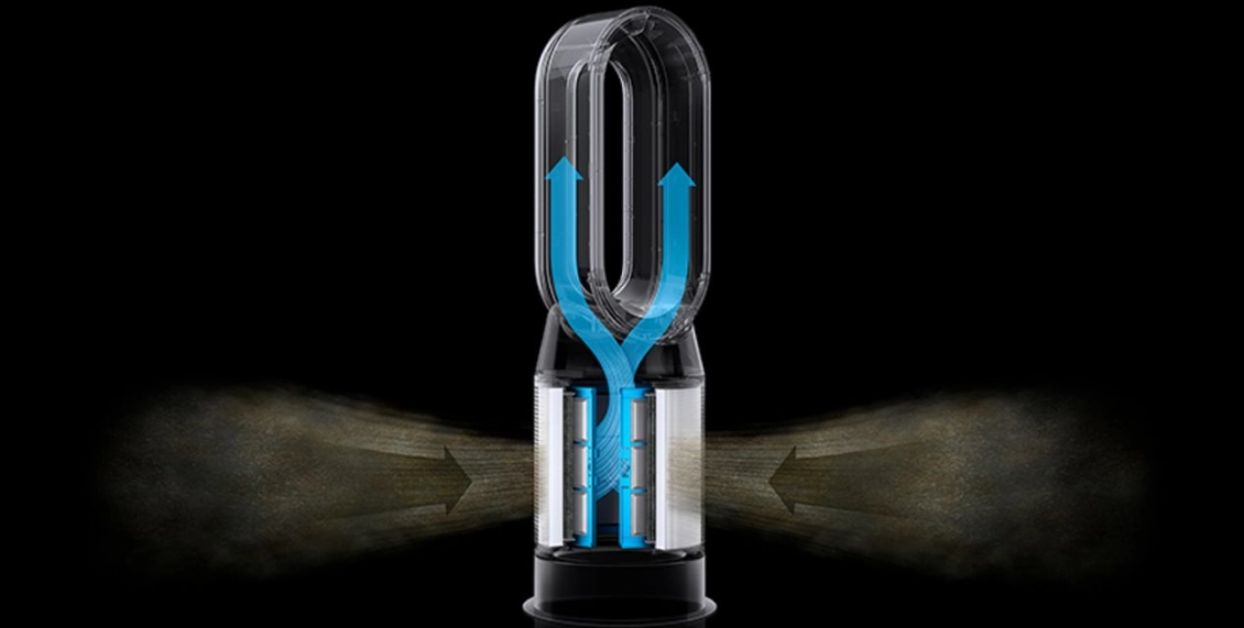 Очиститель воздуха Dyson Purifier Cool Autoreact TP7A белый, никель Очиститель воздуха Dyson Purifier Cool Autoreact TP7A белый, никель - 5