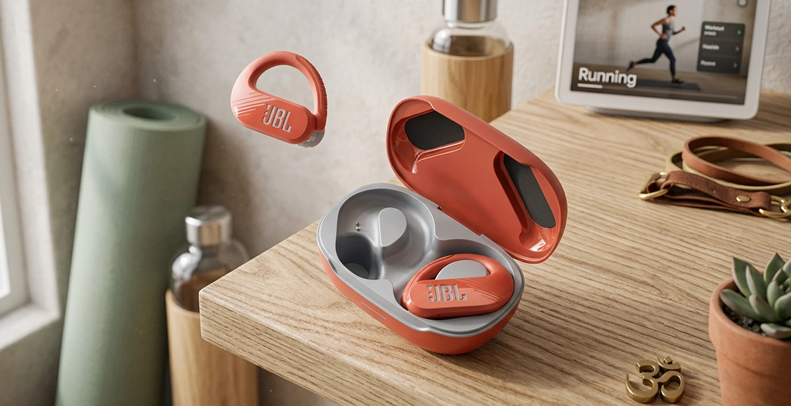 Беспроводные наушники JBL Endurance Peak 3 белый Беспроводные наушники JBL Endurance Peak 3 белый - 2