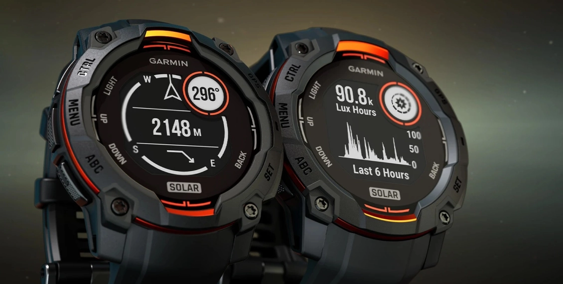 Умные часы Garmin Instinct 3 Solar Black 45mm чёрный (чёрный ремешок) Умные часы Garmin Instinct 3 Solar Black 45mm чёрный (чёрный ремешок) - 2