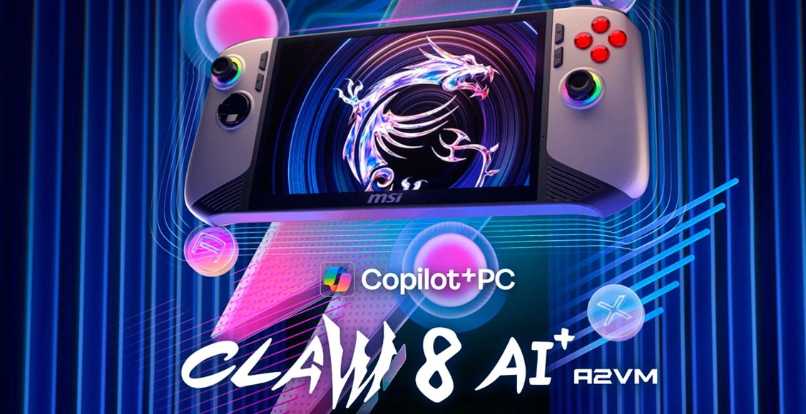 Игровая приставка MSI Claw 8 AI+ A2VM 1 ТБ "песчаная буря" Игровая приставка MSI Claw 8 AI+ A2VM 1 ТБ "песчаная буря" - 1