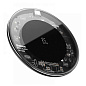 Беспроводное зарядное устройство Baseus Simple Wireless Charger 15 Вт чёрно-прозрачный - 2