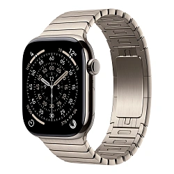 Умные часы Apple Watch Series 11 46mm GPS + Cellular Natural Titanium Case Natural Link Bracelet