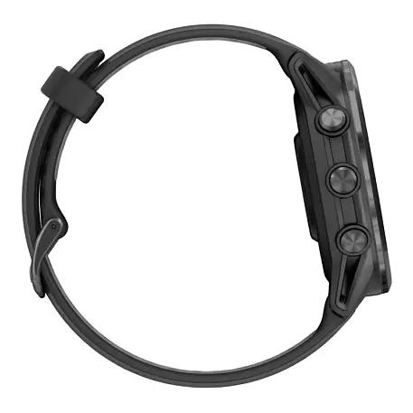 Умные часы Garmin Forerunner 970 "серый карбон" (чёрный ремешок) - 4