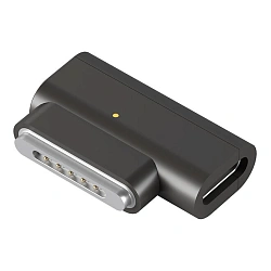 Адаптер-переходник Deppa (MagSafe 3 to Type-C) серый