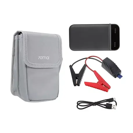 Портативное пуско-зарядное устройство Xiaomi 70Mai Jump Starter чёрный - 4