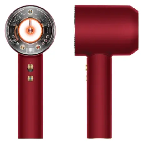 Фен Dyson Supersonic Nural HD16 красный, золотой (футляр) (Европа) - 4