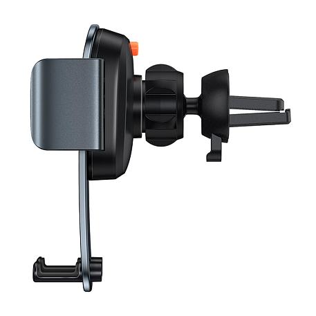 Автомобильный держатель Baseus Easy Control Pro Clamp (присоска, зажим) серый - 3