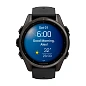 Умные часы Garmin Fenix 8 43mm угольно-чёрный (пепельно-серый ремешок) - 2