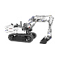 Конструктор Xiaomi Mitu Excavator Building Blocks, 980 шт - 2