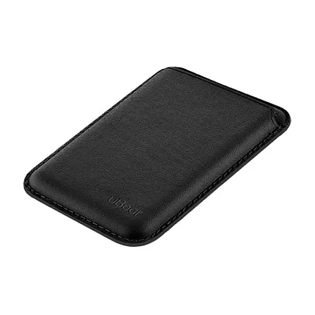 Кардхолдер uBear Leather Shell Case для Apple iPhone кожа, чёрный - 3
