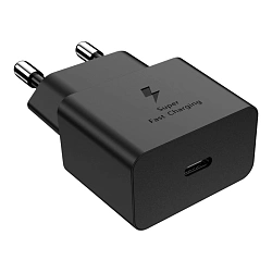 Сетевое зарядное устройство Deppa Original Wall Charger 25 Вт чёрный