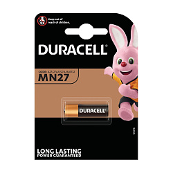 Батарейка Duracell Basic A(27) MN27-1BL, 1шт
