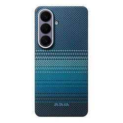 Клип-кейс (накладка) Pitaka Ultra-Slim Case для Samsung Galaxy S26 кевлар (арамид), "восход луны" (KS2602)