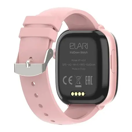 Детские умные часы ELARI KidGram Watch розовый - 3