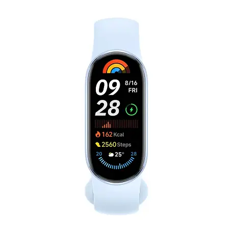 Фитнес-браслет Xiaomi Smart Band 9 голубой - 2