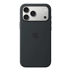 Клип-кейс (накладка) Apple Silicone Case MagSafe для Apple iPhone 17 Pro Max силикон, Black