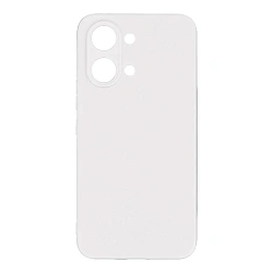Клип-кейс (накладка) Silicone cover закрытый для Xiaomi Poco X8 Pro Max 5G силикон, белый