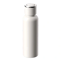 Бутылка для воды Momax  1-Vibe Bottle Magnetic Wireless Speaker Flask  3 in 1 (0.7 л) белый