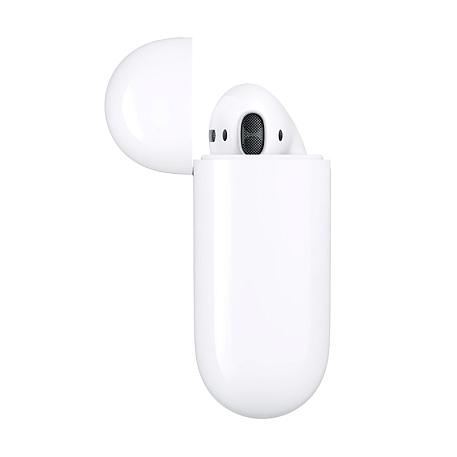 Беспроводные наушники Apple AirPods 2 с зарядным футляром белый - 4