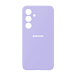 Клип-кейс (накладка) для Samsung Galaxy A55 силикон, лавандовый