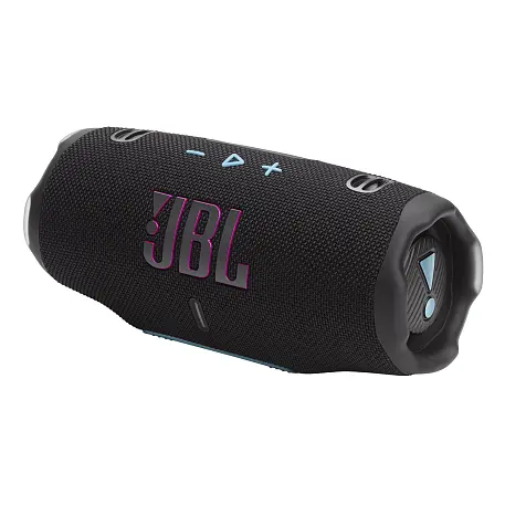 Портативная колонка JBL Charge 6 чёрный с оранжевым - 5