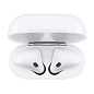 Беспроводные наушники Apple AirPods 2 с зарядным футляром белый - 3