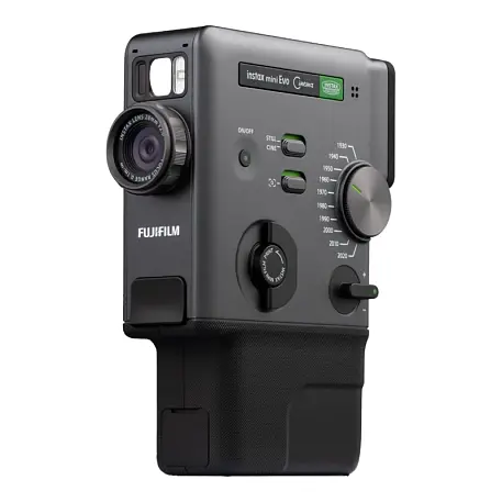 Гибридный фотоаппарат моментальной печати Fujifilm Instax Mini Evo Cinema чёрный - 2