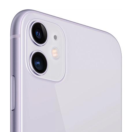 Смартфон Apple iPhone 11 64 ГБ фиолетовый (1sim + eSim) - 3