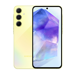Смартфон Samsung Galaxy A55 5G 12/256 ГБ жёлтый